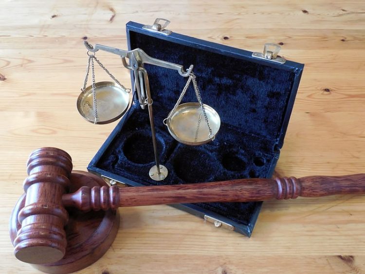 The action of spoliation is intended to keep the public order