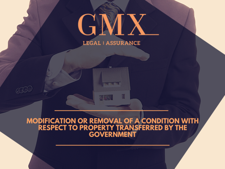 Property transferred by the Government